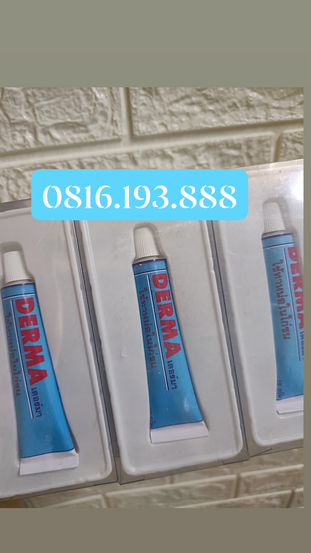 Derma chữa lậu đế, thối đế cho gà đá |