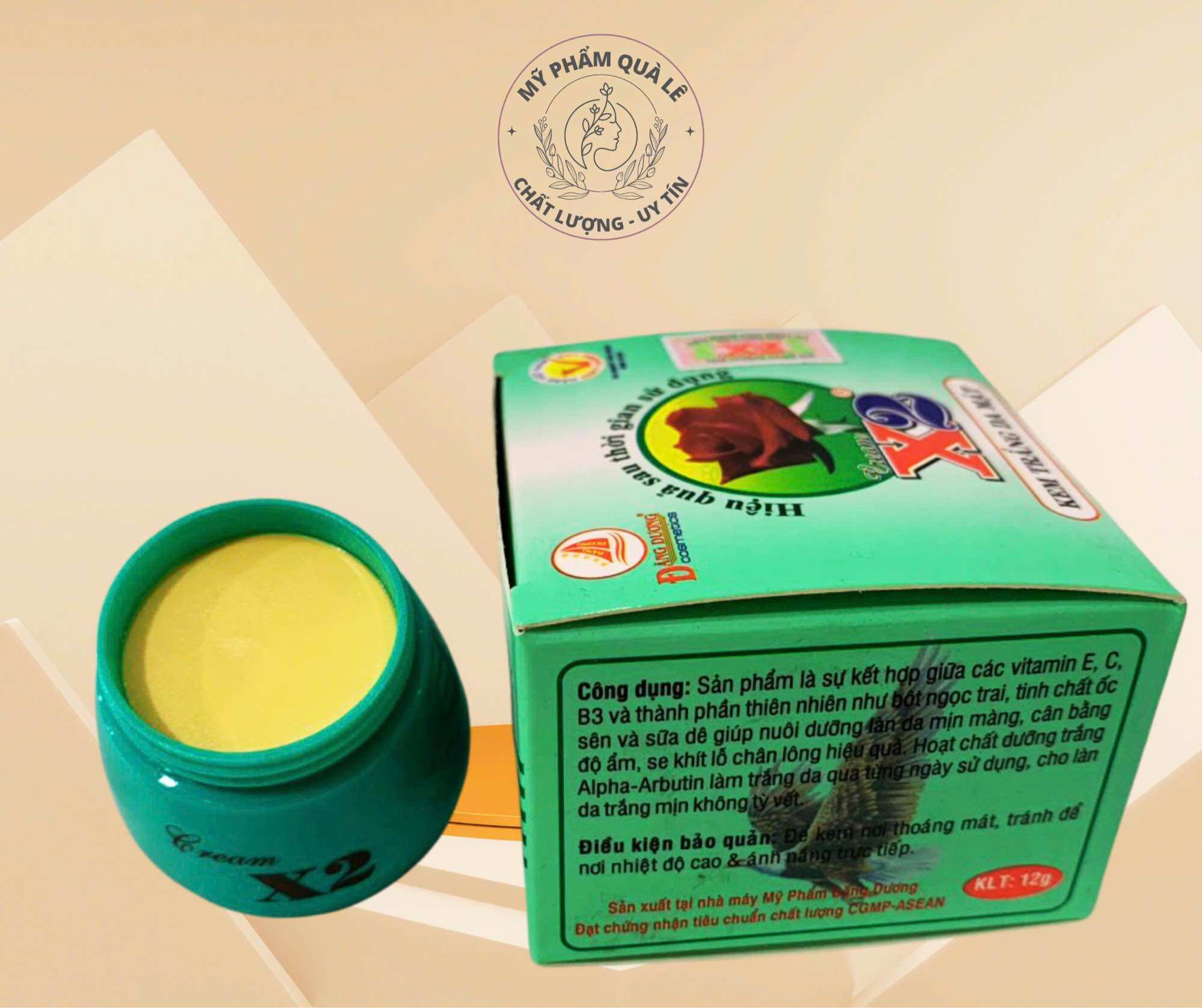 kem X2 trắng da mặt hủ 12g