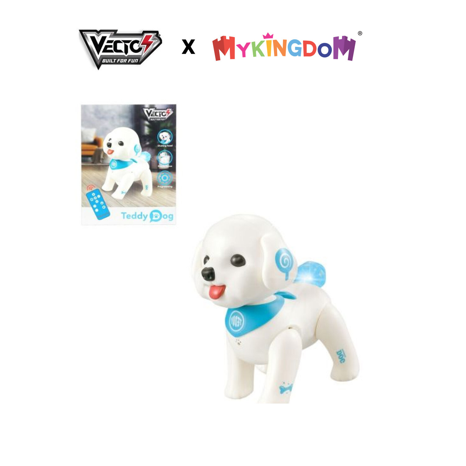 Đồ chơi vecto robot chó teddy điều khiển từ xa vtk19