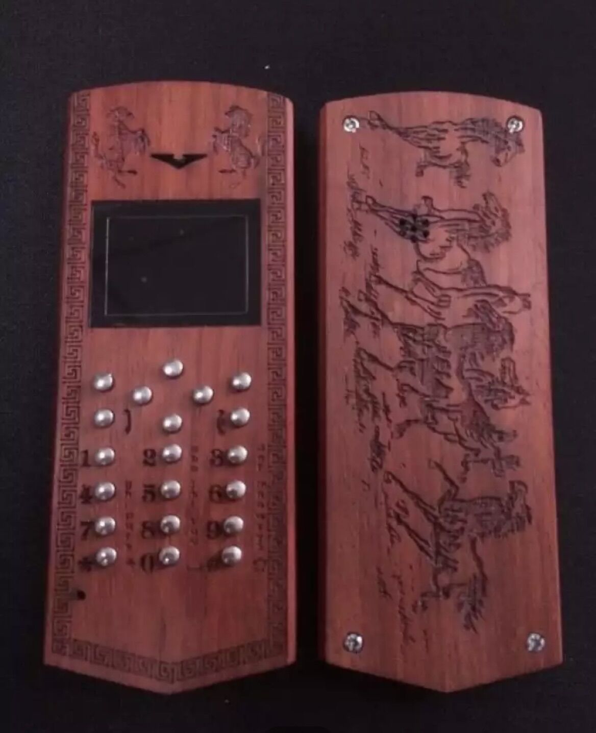 Vỏ gỗ cho điện thoại 1202