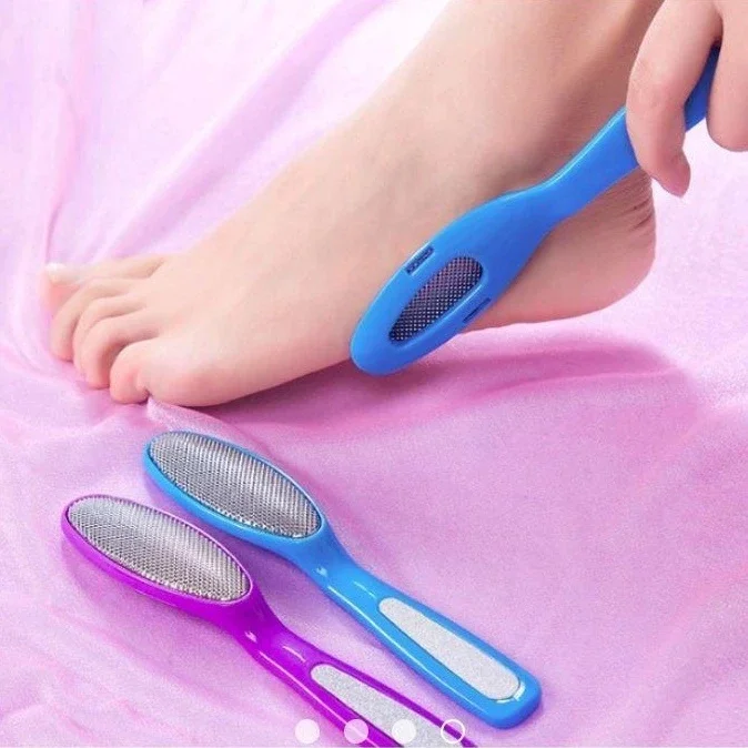 Chà gót chân 2 mặt hình ovoan