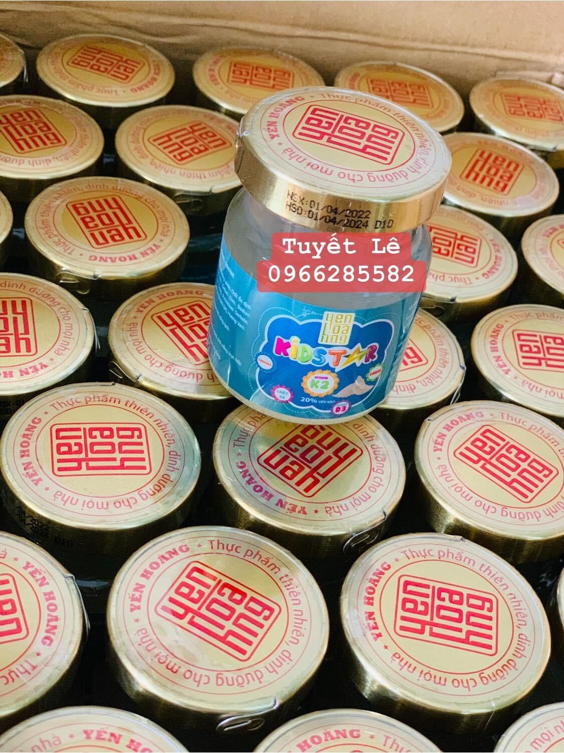 Set 10 hũ Yến trẻ em Kidstar
