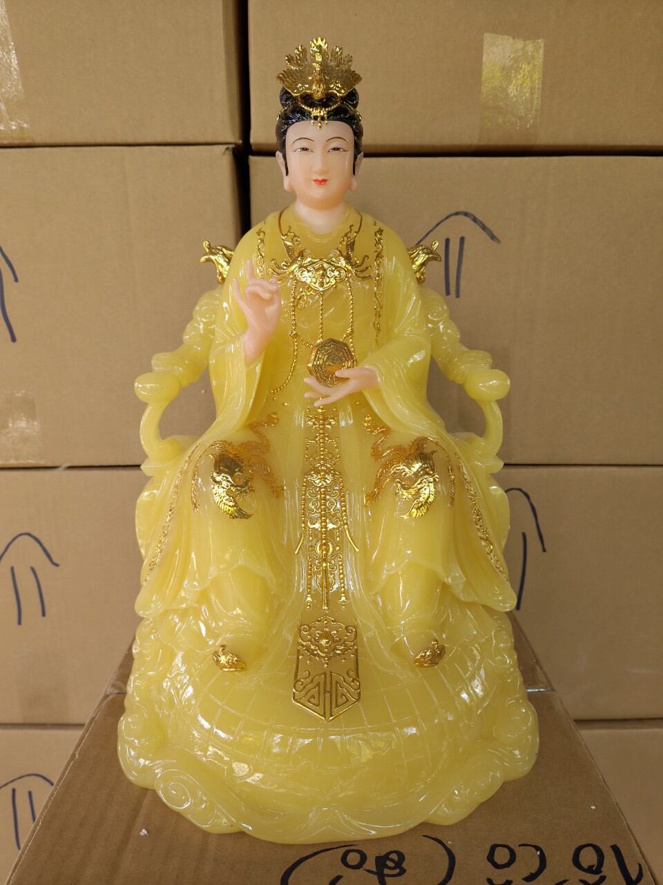 Tượng Mẹ Diêu Trì  Địa Mẫu cao 40cm