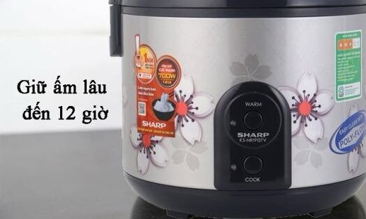 Sharp 1.8 Liter Rice Cooker Ks-Nr191Stv [Genuine Products with 12 Months Warranty]