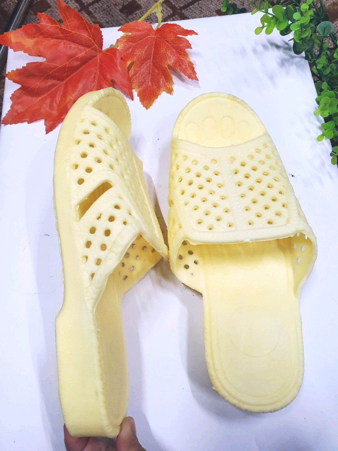 Dép tổ ong dày loại 1 màu vàng màu trắng size to siêu bền⭐⭐⭐⭐⭐