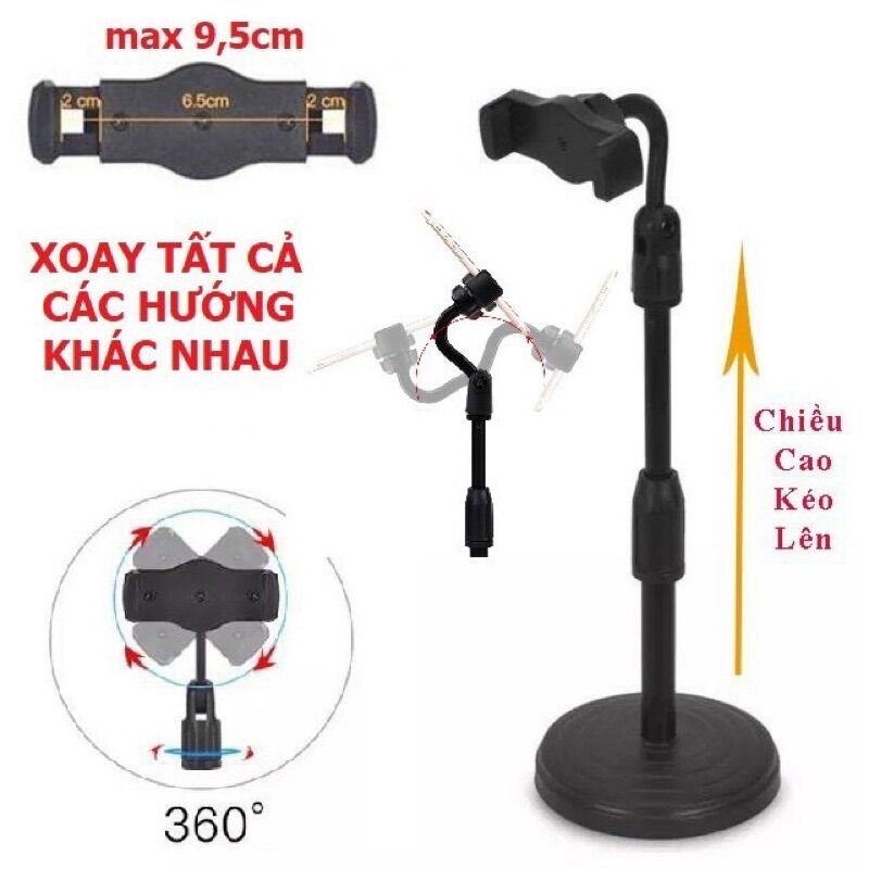 Giá đỡ điện thoại xoay 360 độ