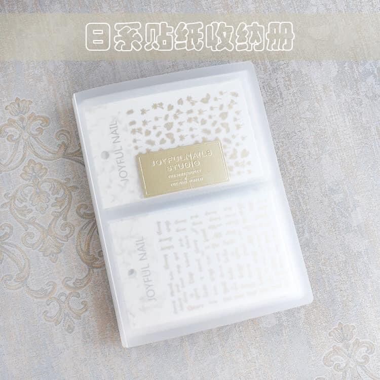 Sổ đựng sticker nail siêu gọn