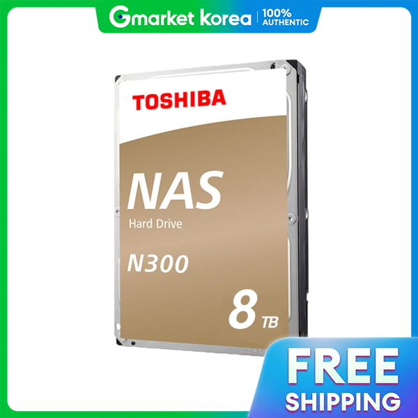 Toshiba | Ổ cứng NAS TOSHIBA N300 HDD 8TB/8TB 7200RPM/512MB bộ nhớ đệm CMR