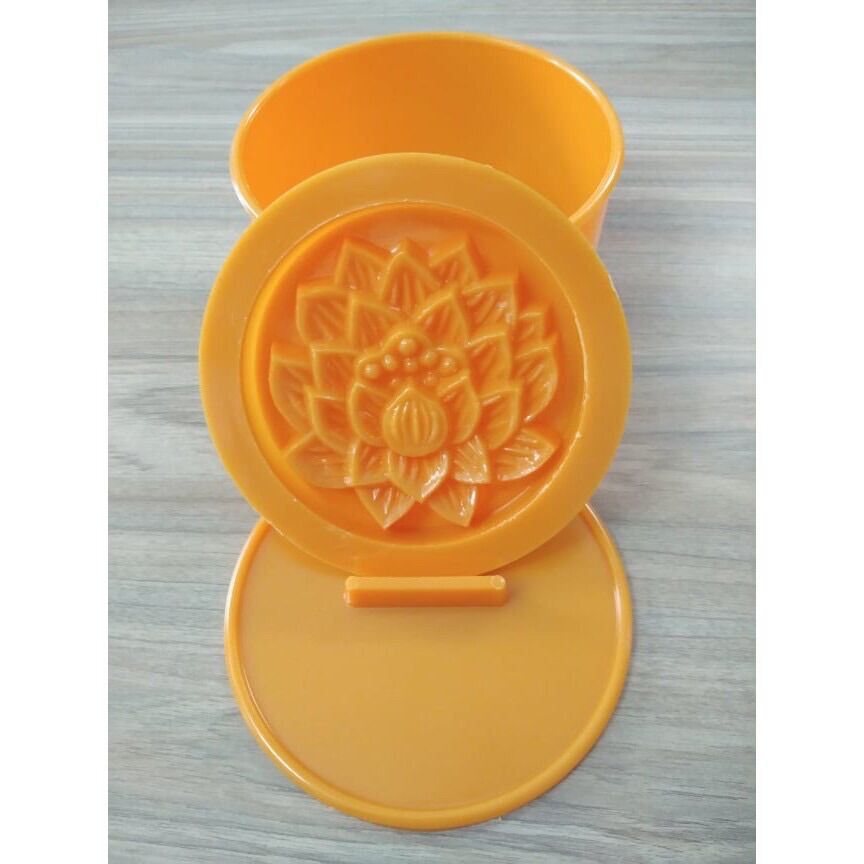 Khuôn nhấn xôi 14cm hình tròn hoa sen nhựa cao cấp Vĩnh Trường