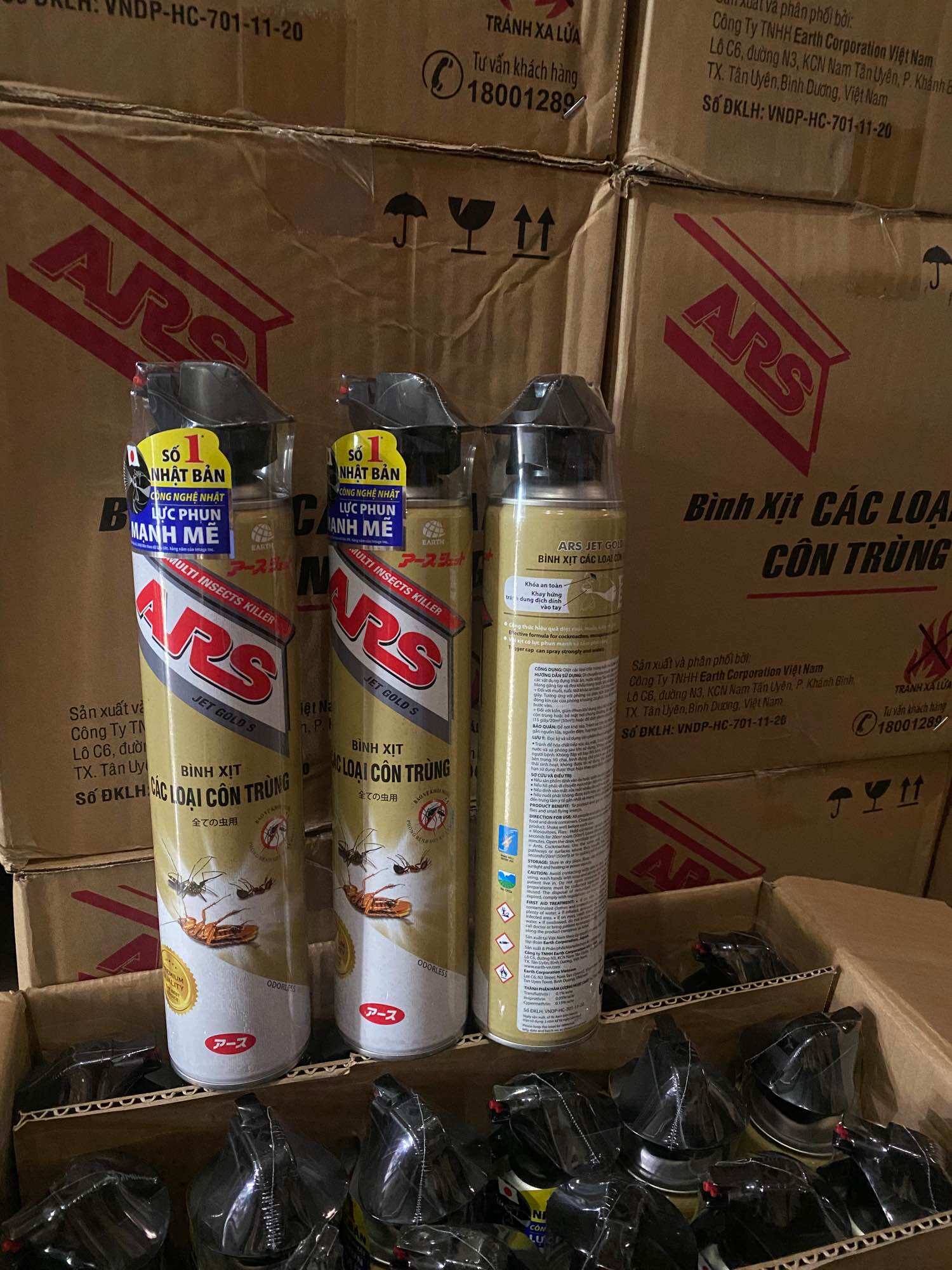 Xịt Côn Trùng 600ml  ARS
