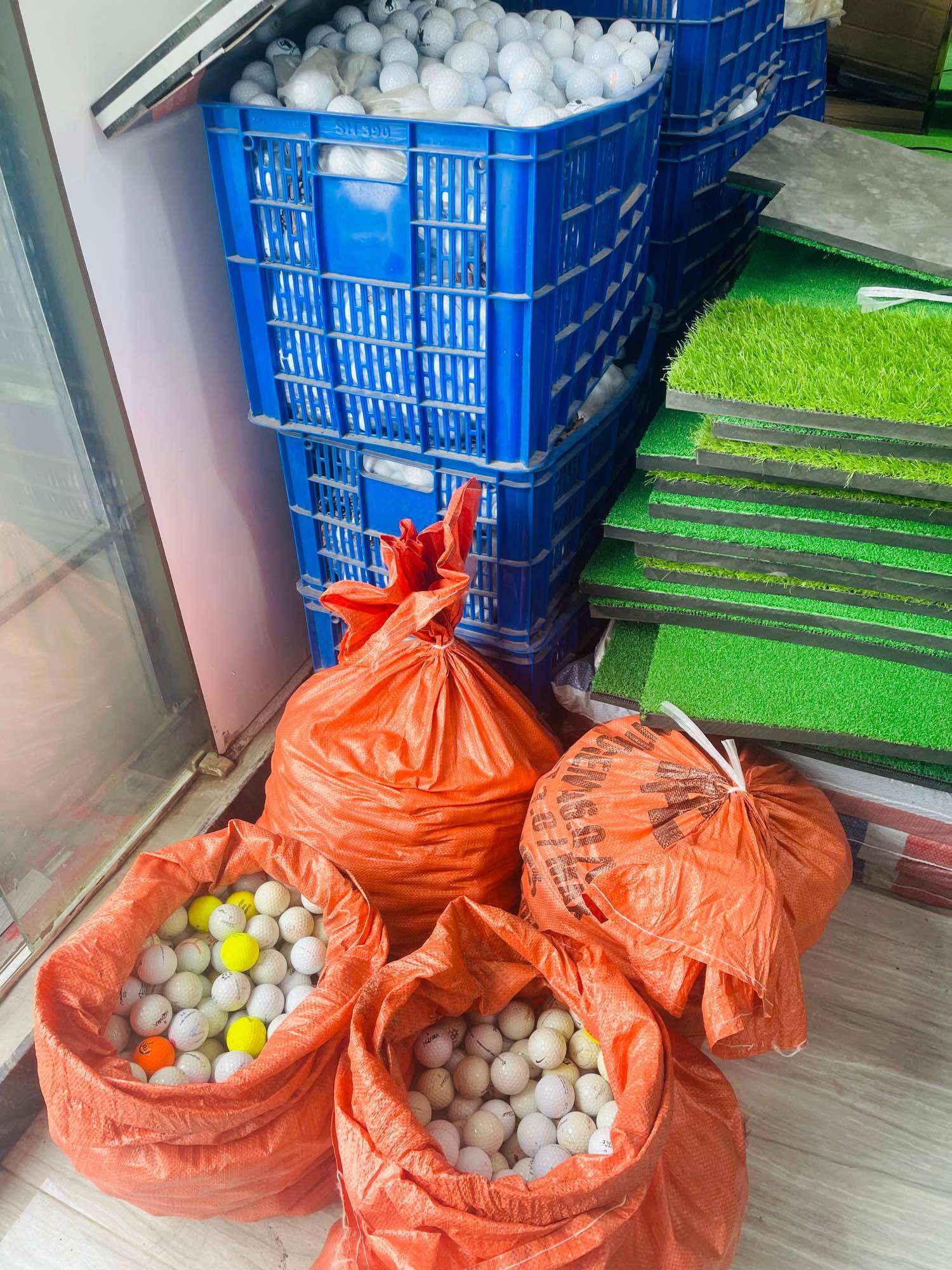 Bóng golf cũ combo 10 quả