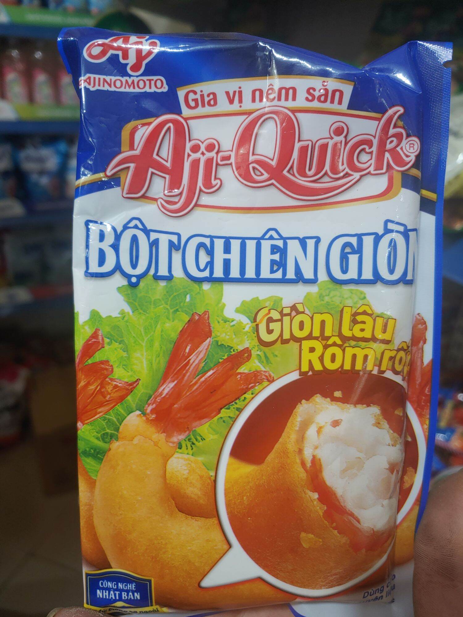 Bột chiên giòn hải sản aji quick 150g