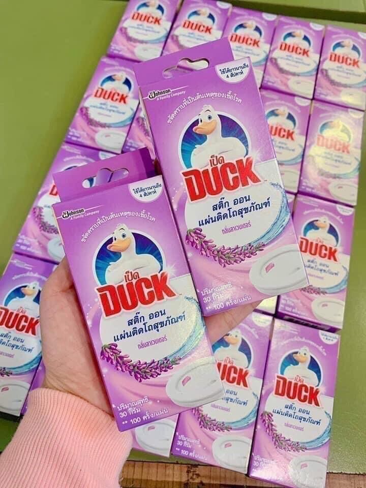 Miếng dán làm sạch tự động và khử mùi bồn cầu Duck thái lan