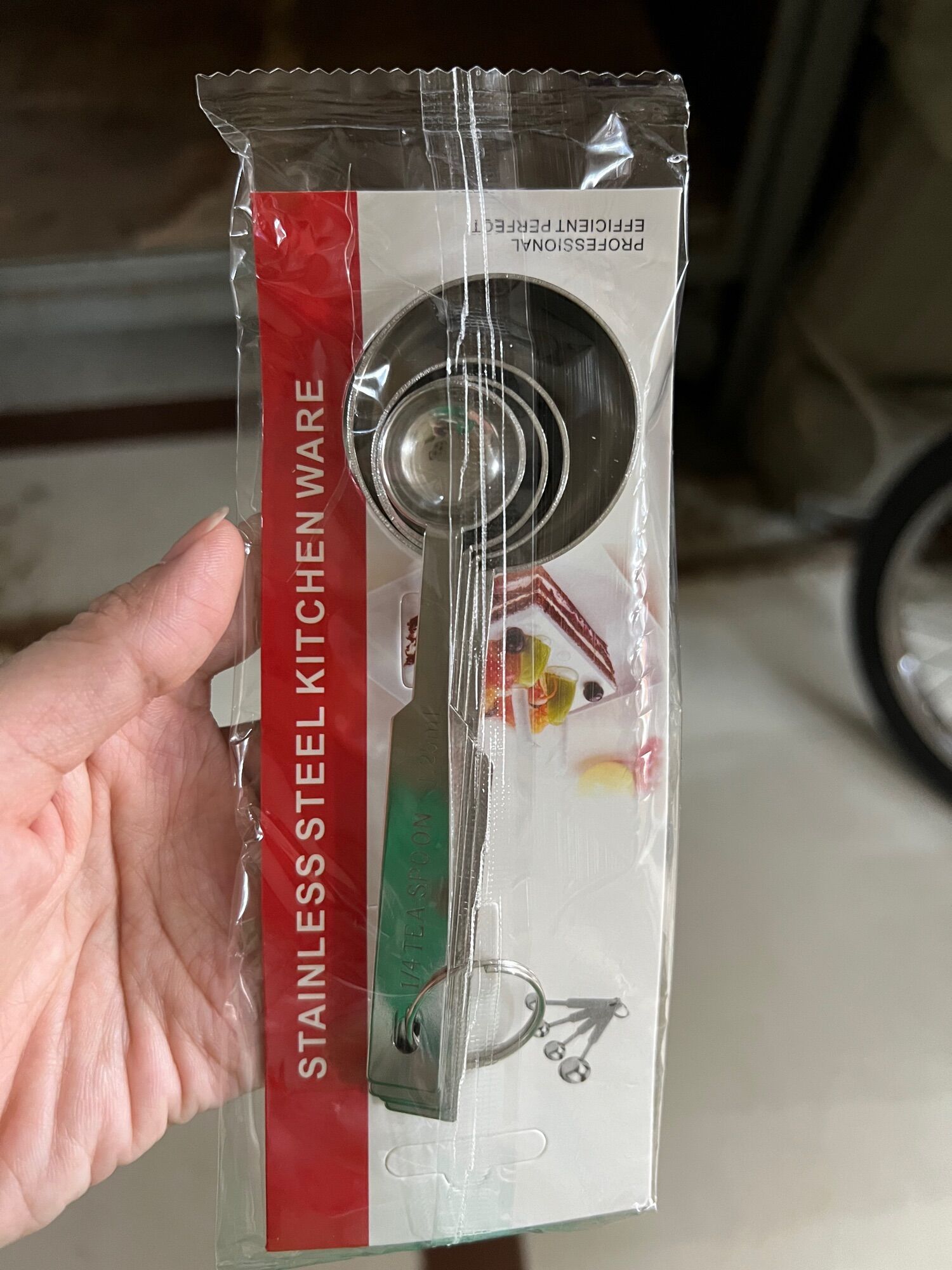 Bộ muỗng đong inox định lượng