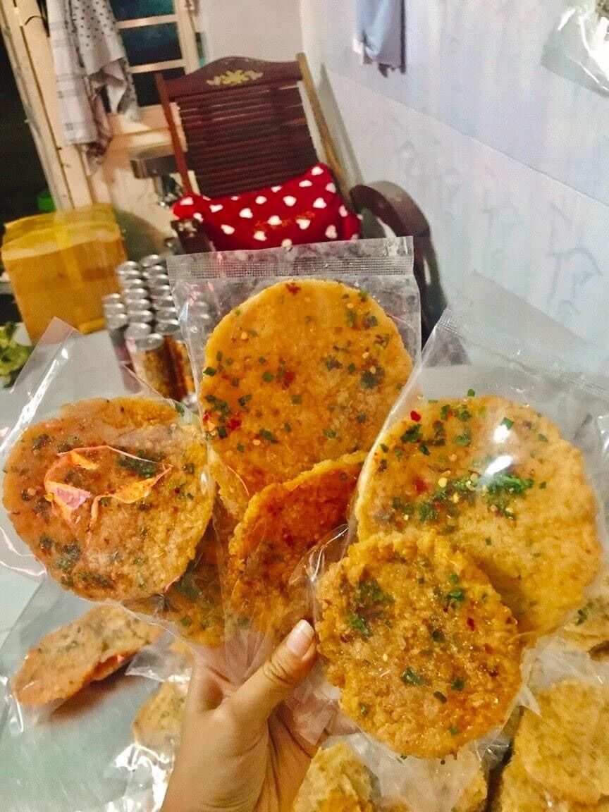 Cơm cháy mắm hành 1 bịch 3 miếng ❤️ combo 3 bịch