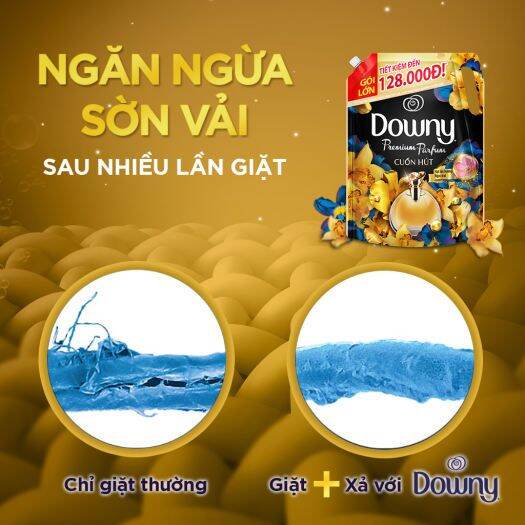 [HCM]Nước xả vải Downy đậm đặc Cuốn Hút 2.2l