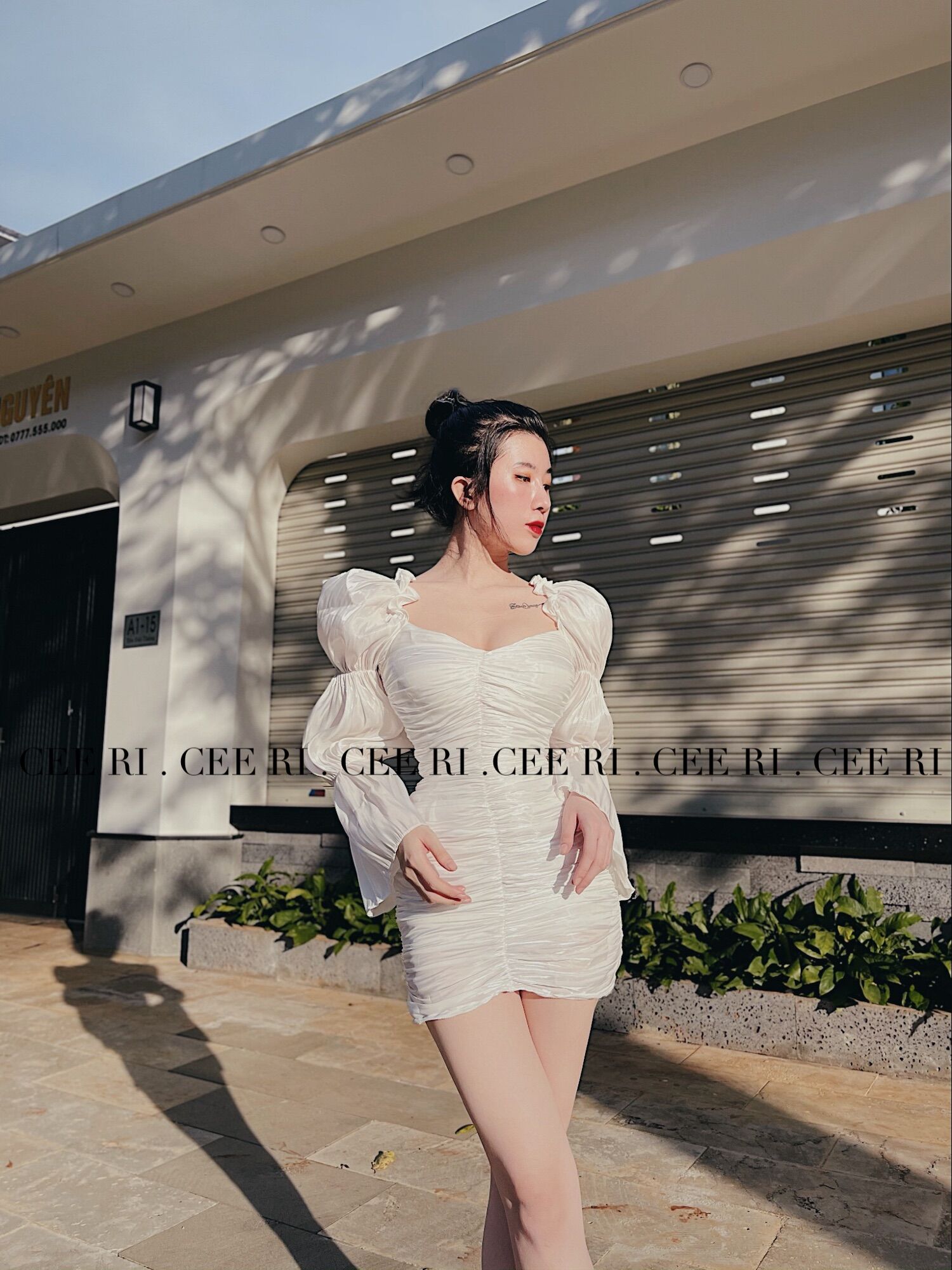 ( ẢNH THẬT - MẪU ĐỘC QUYỀN CEERI.VN ) Váy tơ nhún body cao cấp