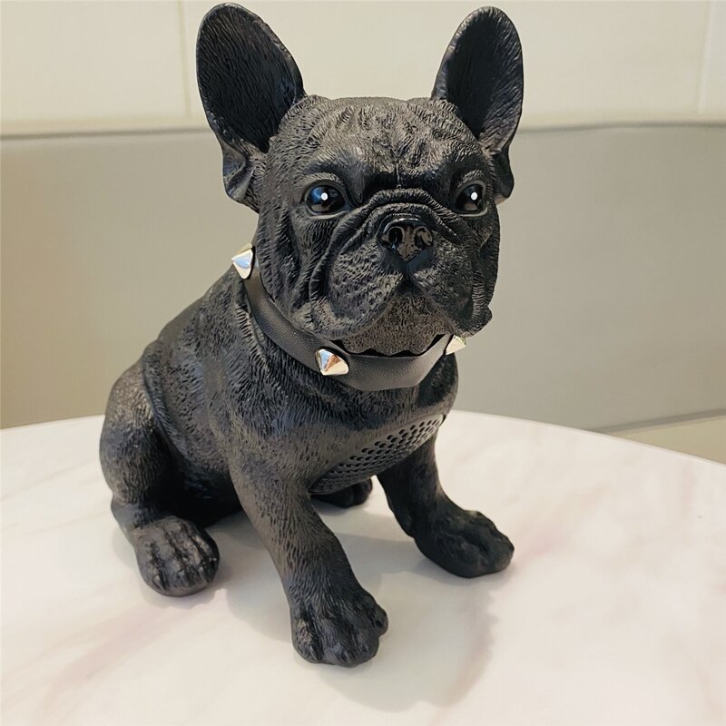 Loa Không Dây Đầu Chó Bluetooth Cho Chó Bulldog Cá Tính Loa Subwoofer Quà Sinh Nhật Sáng Tạo Tặng Nam