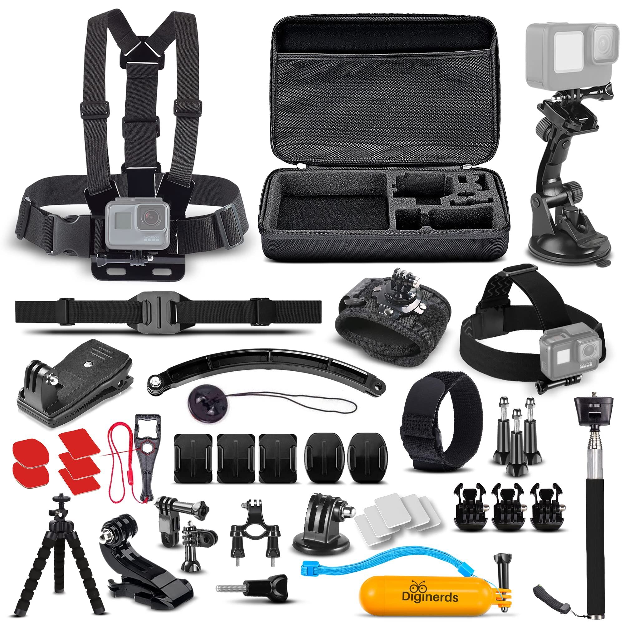 Bộ phụ kiện cho Gopro 50 in 1 của DiGiNerds