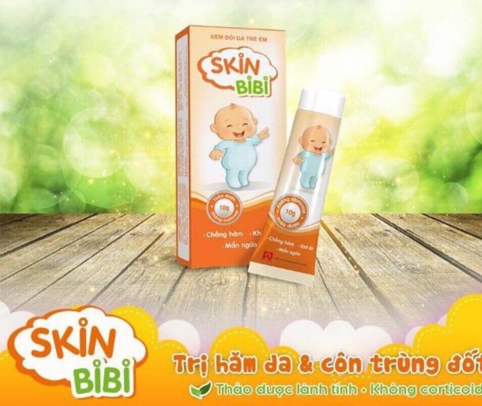 Kem Bôi Da Trẻ Em Skin BiBi Ngừa Hăm Da, Khô Da Mẩn Ngứa Tuýp 10g