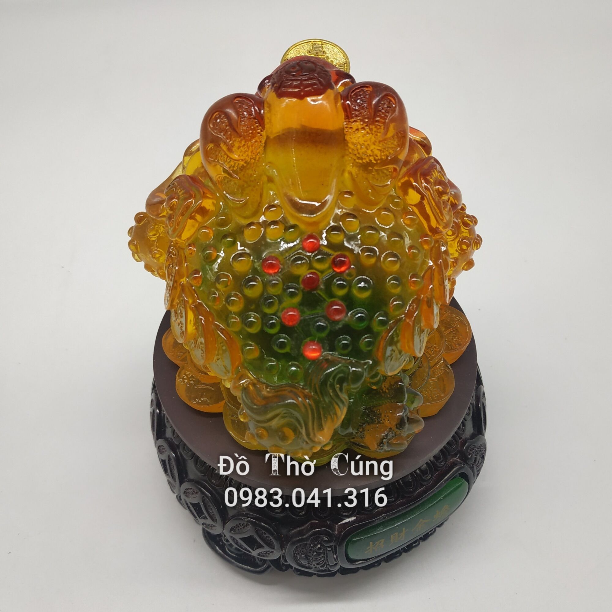 Cóc tỳ hưu đế gỗ, Thiềm thừ phong thủy ( 1 cặp )