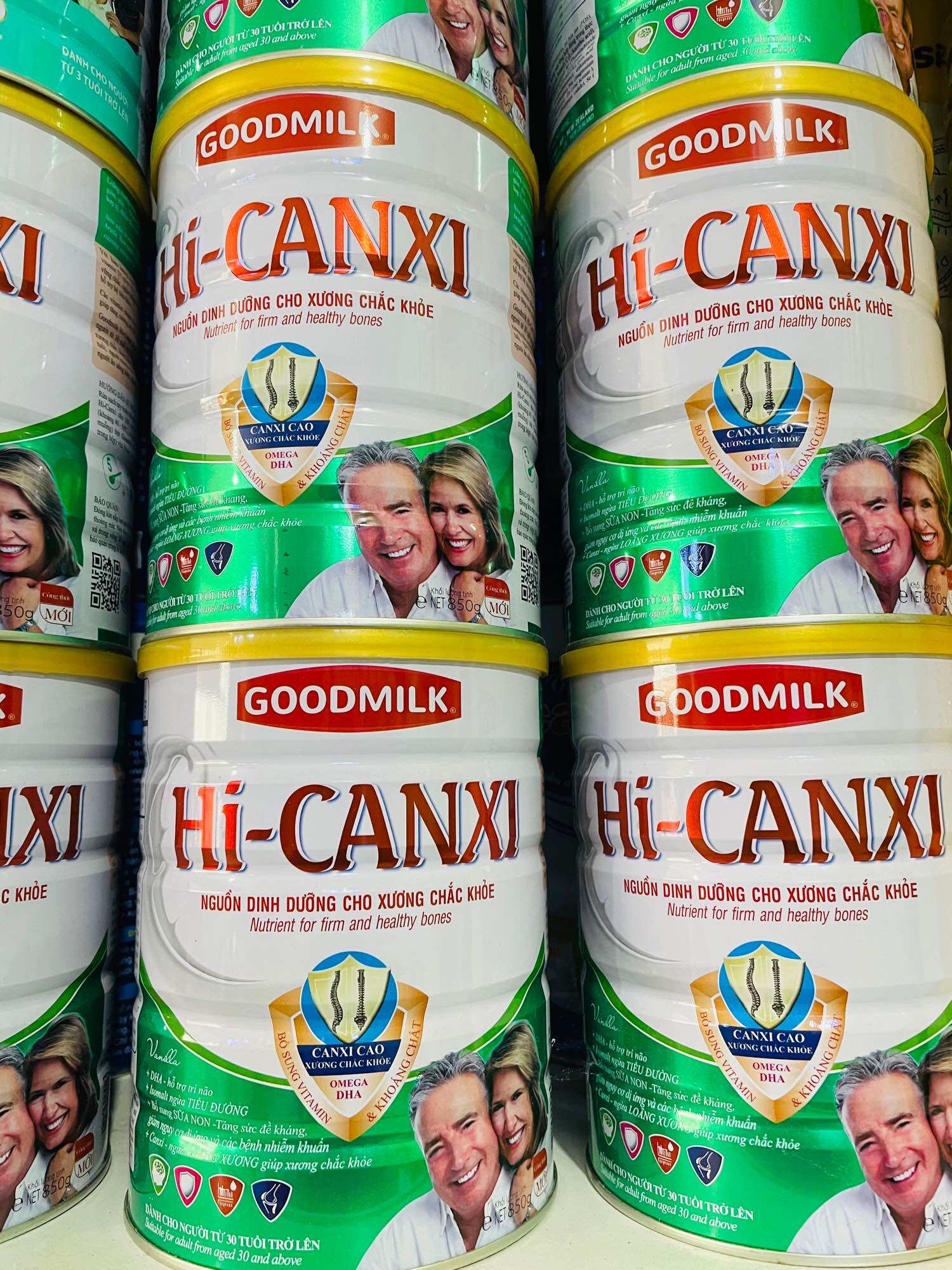 Sữa bột goodmilk hi canxi