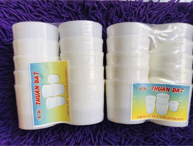🧊 set 10 chung làm đá tử lạnh
