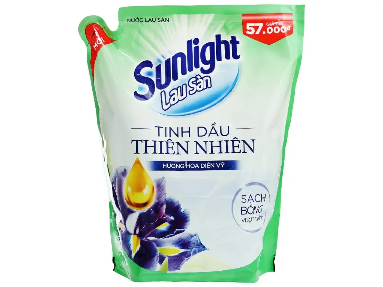 [HCM]Nước lau sàn Sunlight túi 2.6 kg