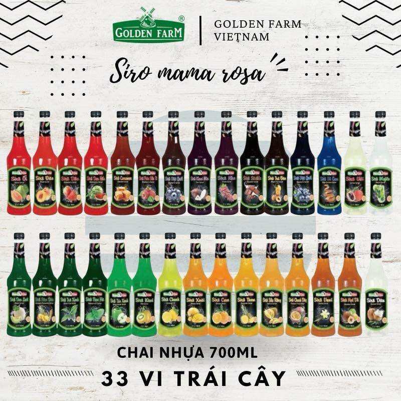 Siro mama rosa đủ vị 700ml