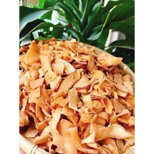 500G Dừa khô sấy giòn
