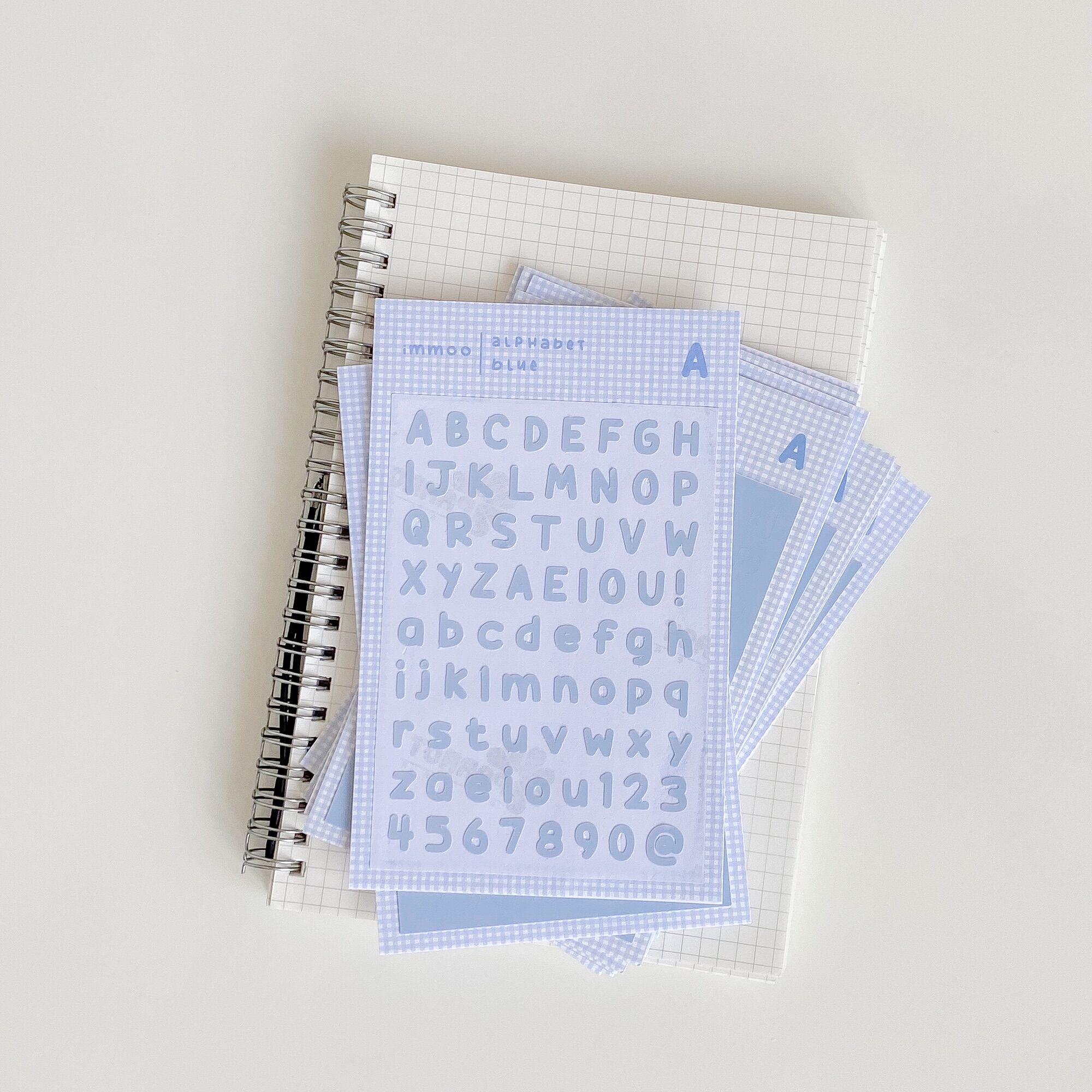 [HCM]Hình dán / Sticker Alphabet | immoo |
