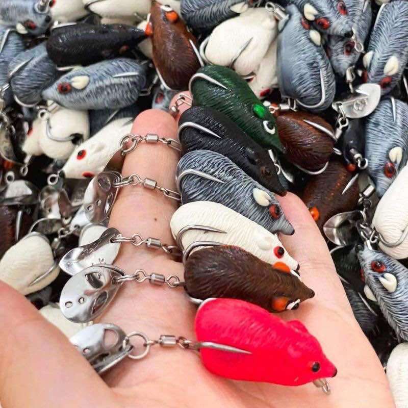 Mồi Câu Lure Chuột LK bàn mini 7g,8g, lửng 12g_linhkunshop.