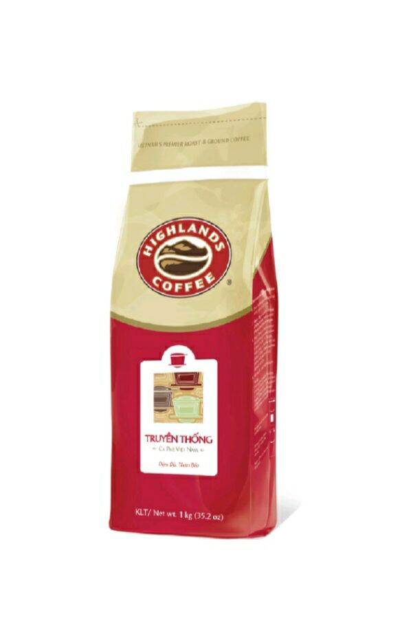 BÁO GIÁ Cà Phê Bột Highland | Shopee Lazada Sendo Tiki mới nhất 42 Cà Phê Bột Truyền Thống Highlands Coffee 1kg/túi
