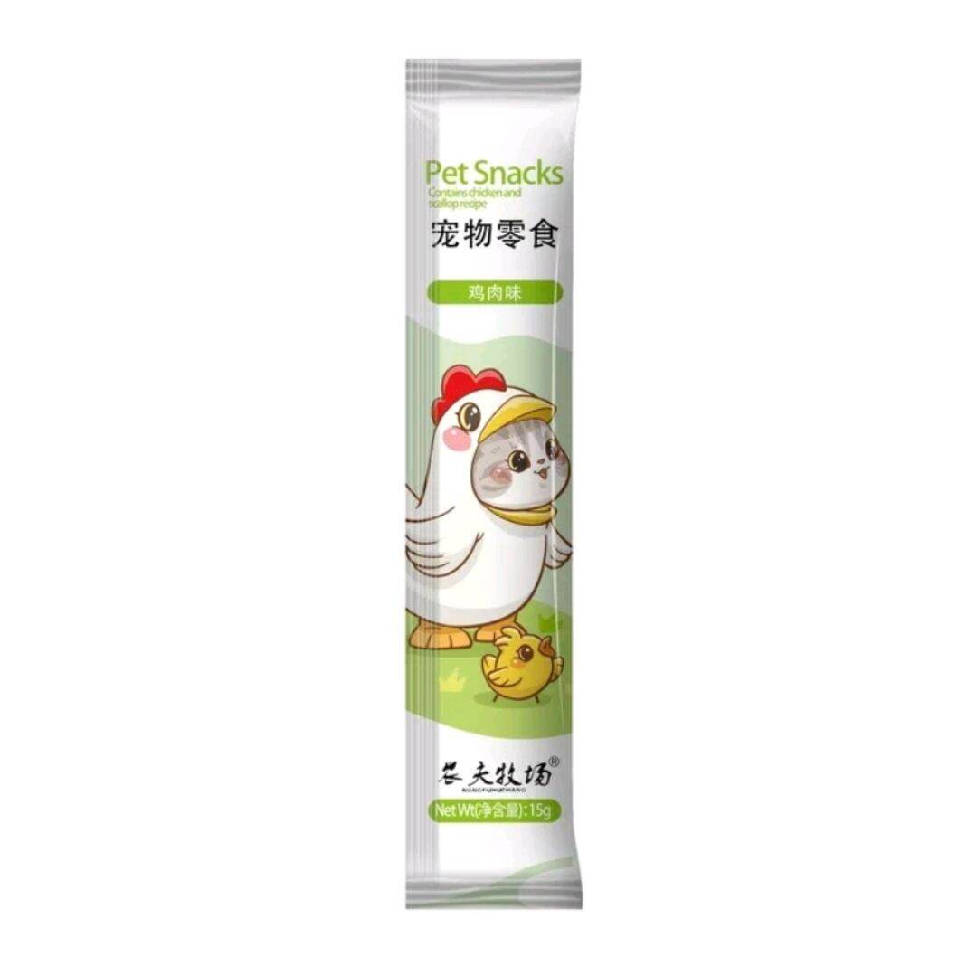 Combo 5 thanh súp Pet Snacks 15g cho mèo-súp thưởng cho mèo