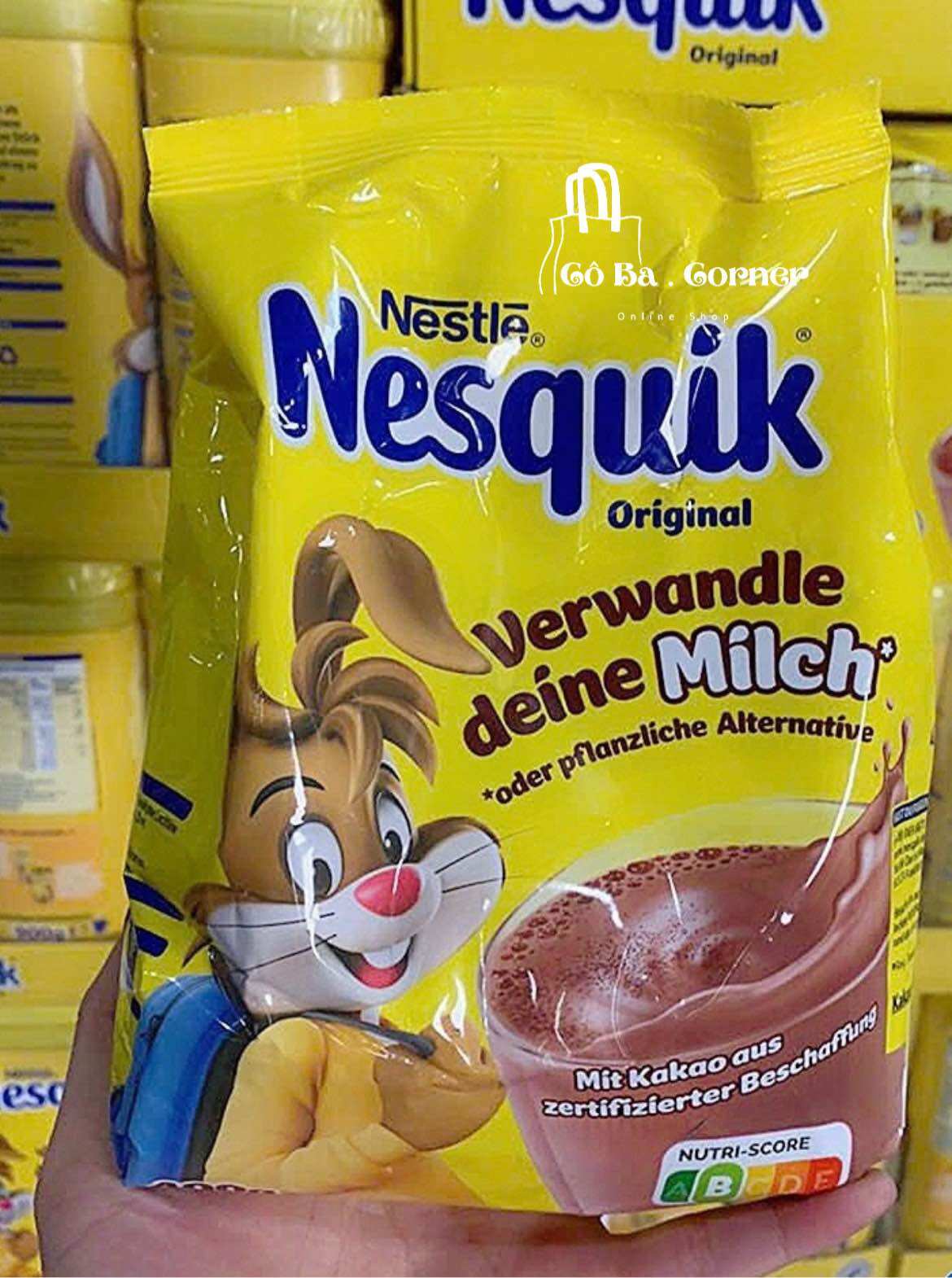 Bột Cacao Nesquik Nestle Classic 400g của Đức