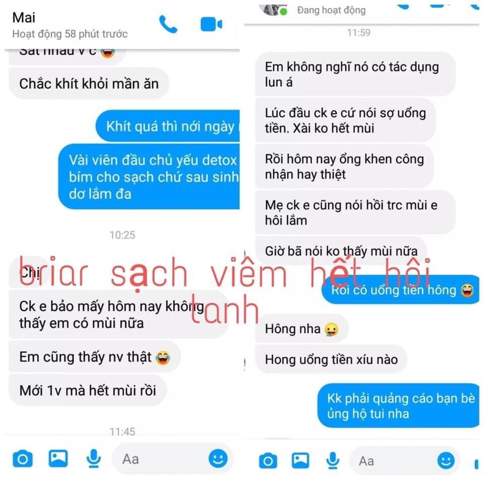 Viên đặt thảo mộc Briar - Se k.h.í.t b.í.m - Tr.ị Viêm PK