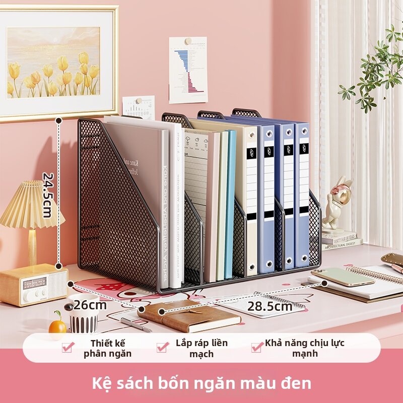 WUBUWEI | Giá Đựng Tài Liệu Dung Lượng Lớn Kệ Sách Dày A4