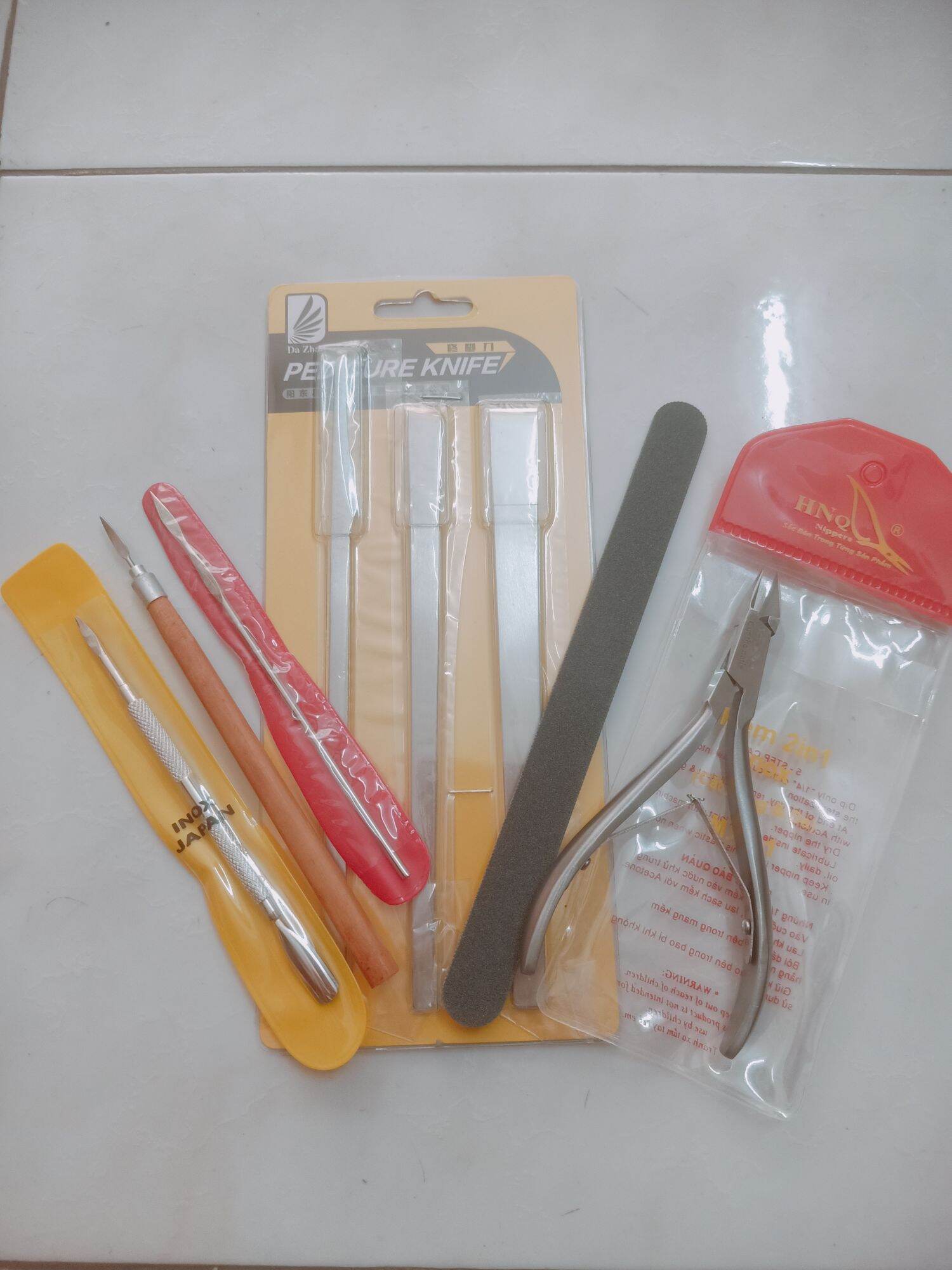Bộ 6 món lấy khoé móng chân, tay chuyên dụng( hàng y hình)