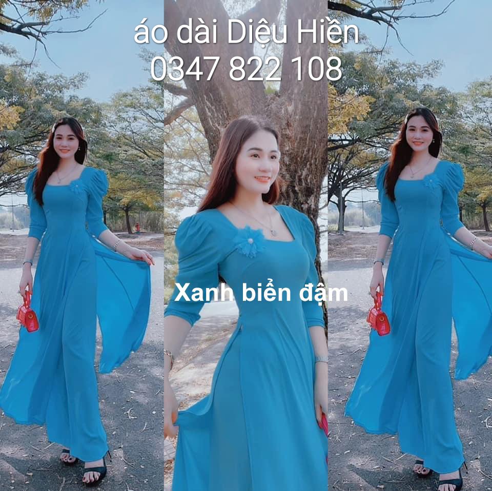 Áo dài tay phồng cổ vuông có mua tay lở nhắn cho cho shop,cảm ơn!
