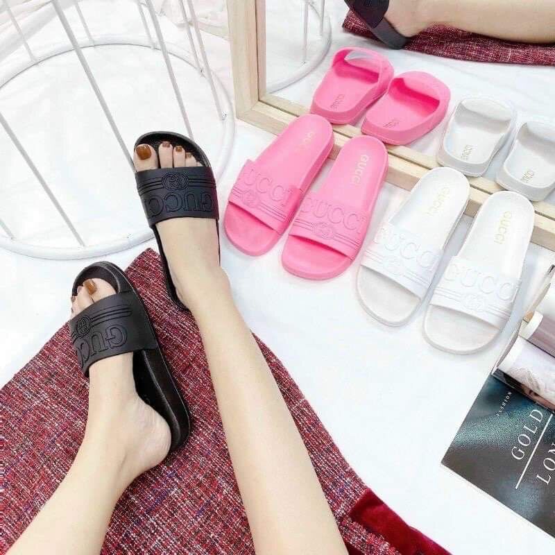 Dép nữ quai ngang G.c 3 màu
