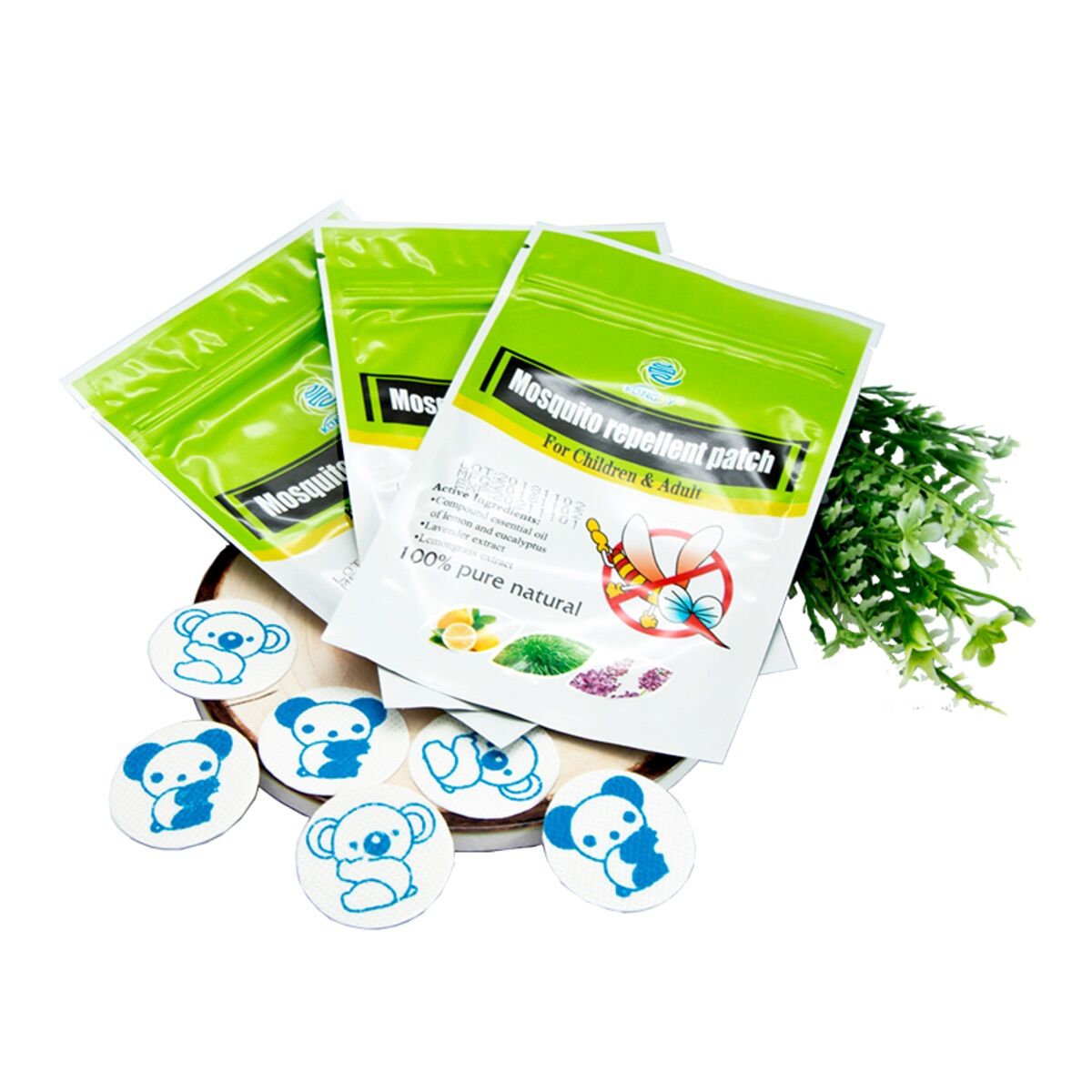 MIẾNG DÁN ĐUỔI MUỖI - MOSQUITO REPELLENT PATCH - KONG DI
