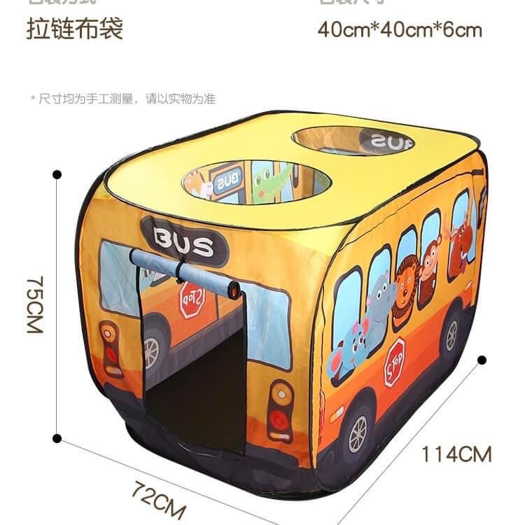 Foldable Bus Toy House