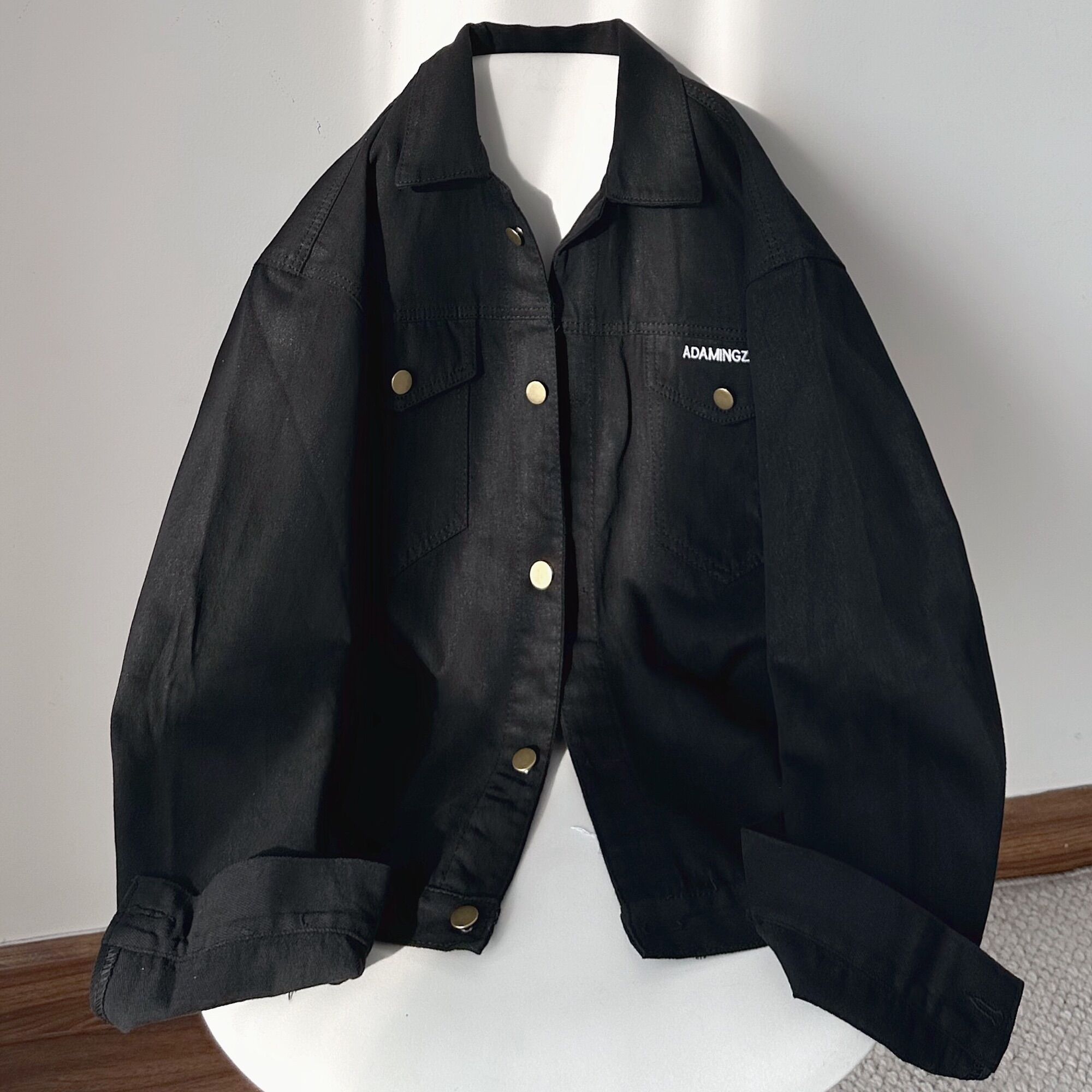 Áo khoác Jeans trơn ADAMINGZ _HT.Store96