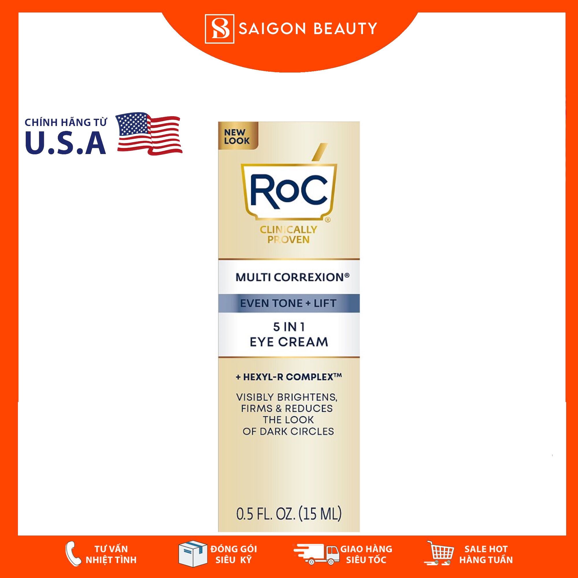 RoC Multi Correxion 5in1 Eye Cream (15mL)