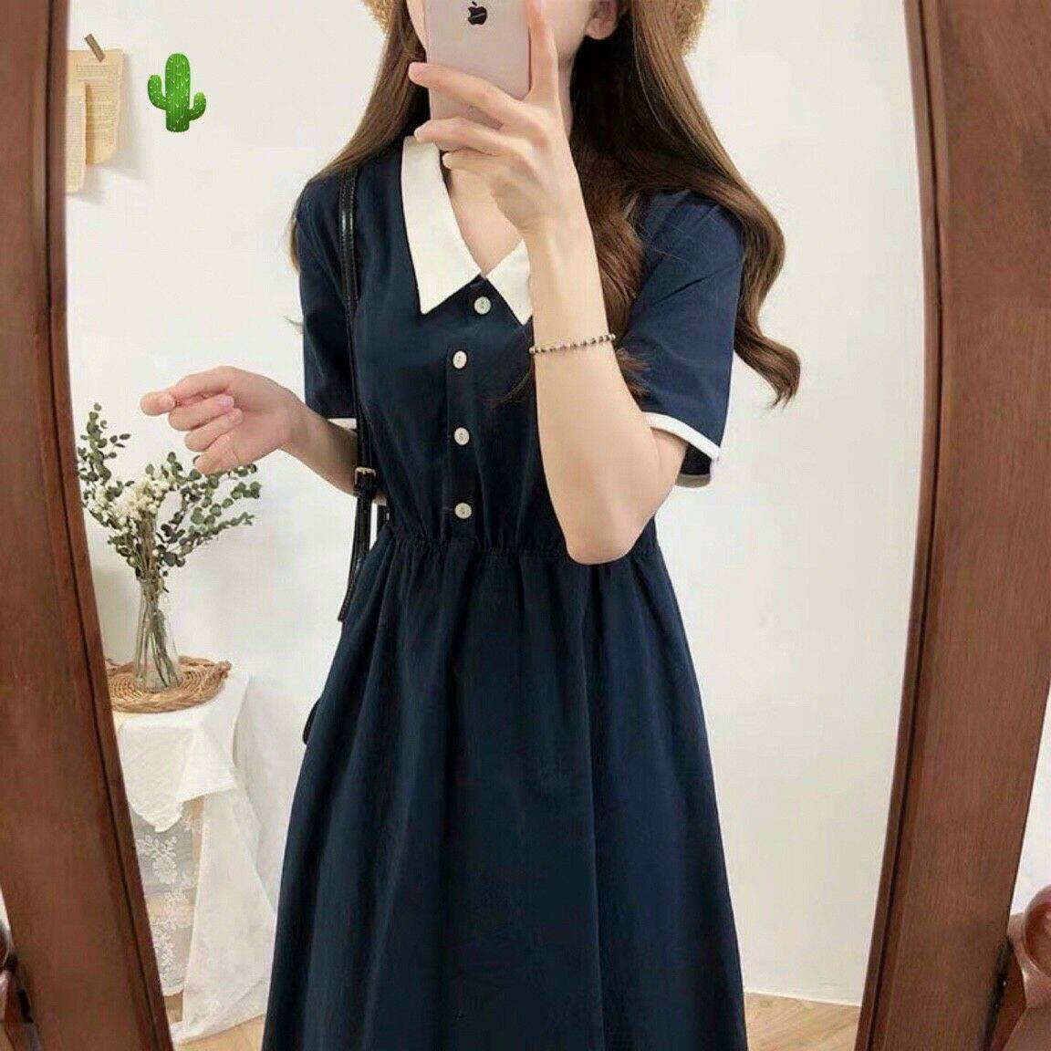 [HCM]ĐẦM TIỂU THƯ CỔ BẺ VINTAGE