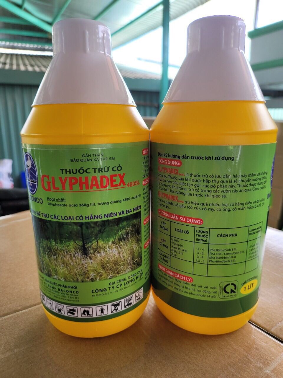 Thuốc trừ cỏ Glyphadex 360sl chai 1 lít