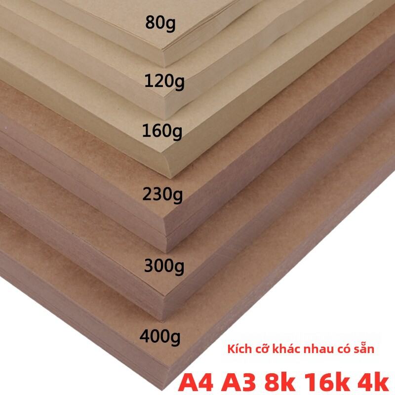 Thẻ Giấy Cứng A4/A3 80/120/160/230/300 Gram 4K8K Cho Học Sinh Và Người Lớn Dùng Để Làm Thủ Công Viết