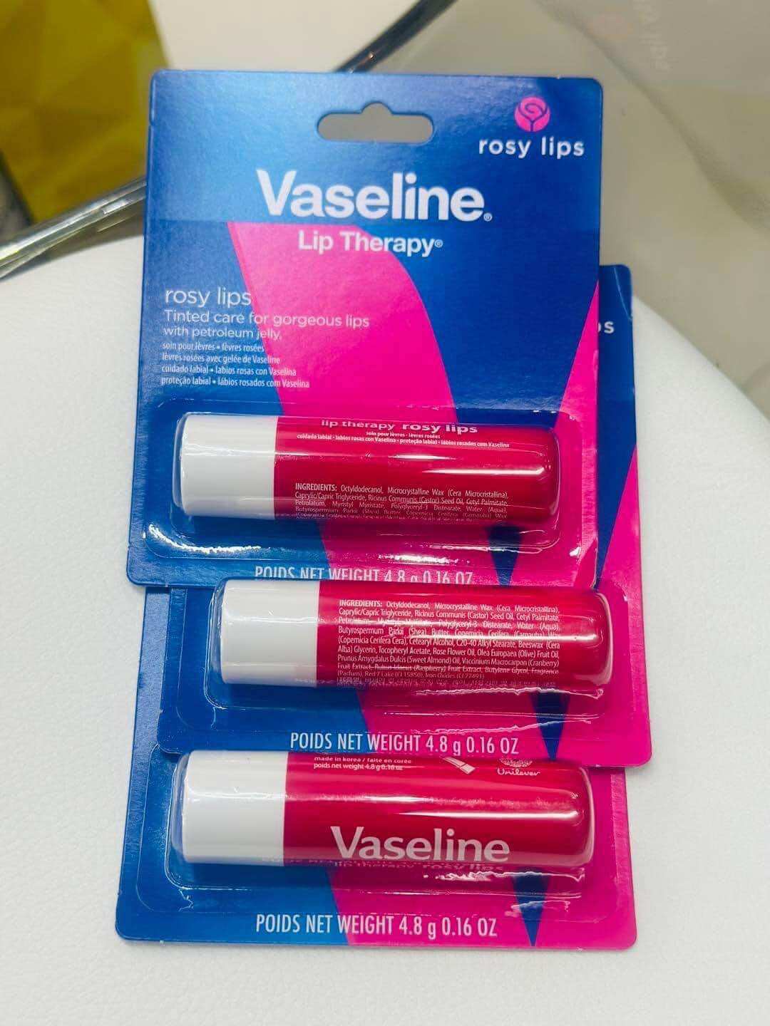 Son dưỡng môi Vaseline Rosy Lips 4.8g