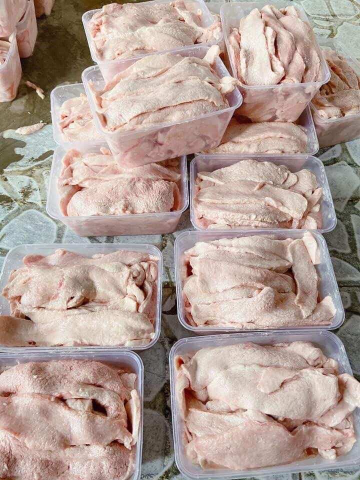 0,5kg Vú Heo cắt lát (hỏa tốc tphcm)