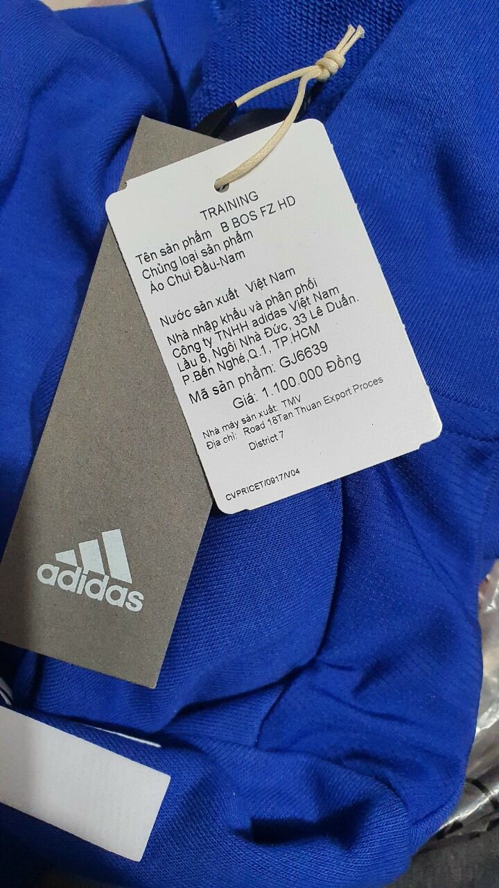 Áo hoodie Adidas